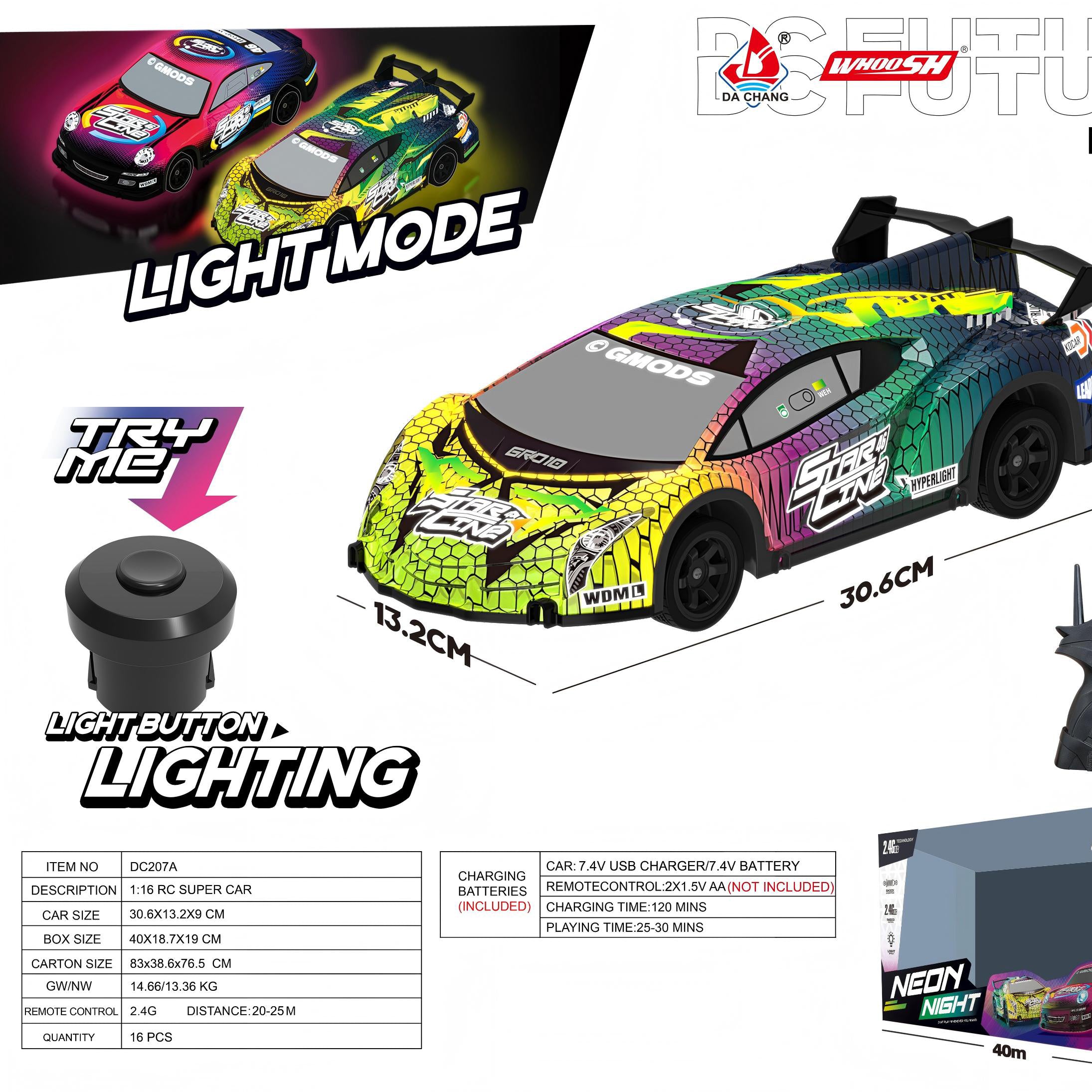 DA CHANG RC Super Car