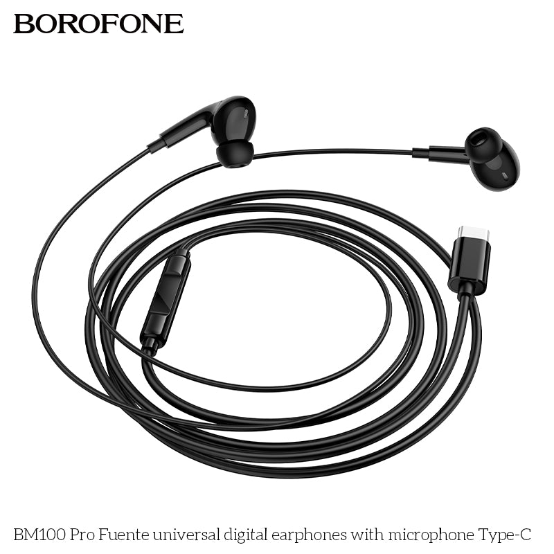 BOROFONE In-ear Wired Earphones with Mic