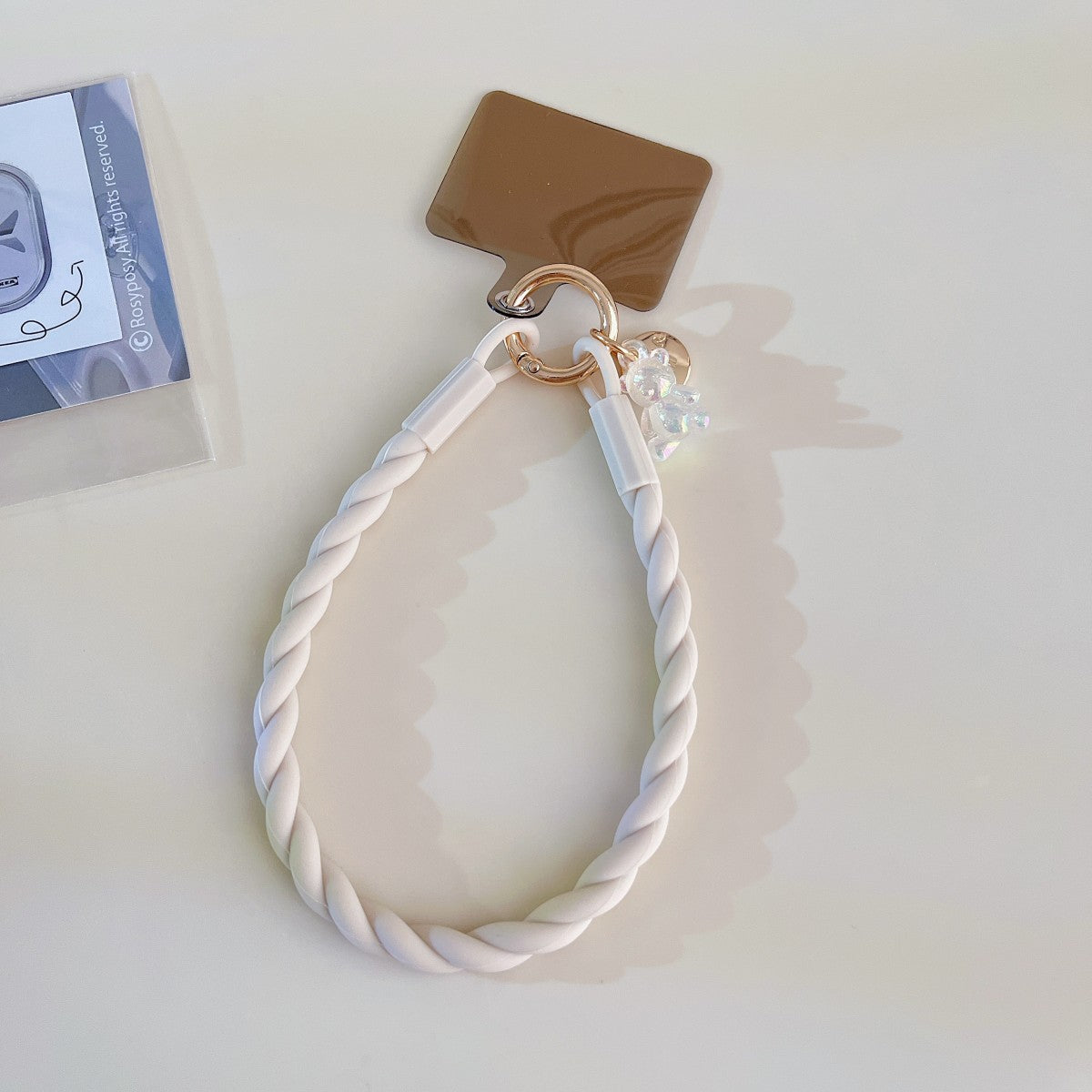 Luminous Bear Universal Silicone Phone Wrist Lanyard - Hugmie