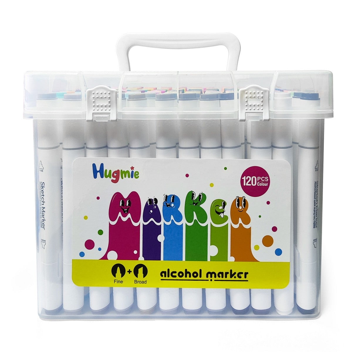HugmieToys Double Tipped Permanent Marker Pens