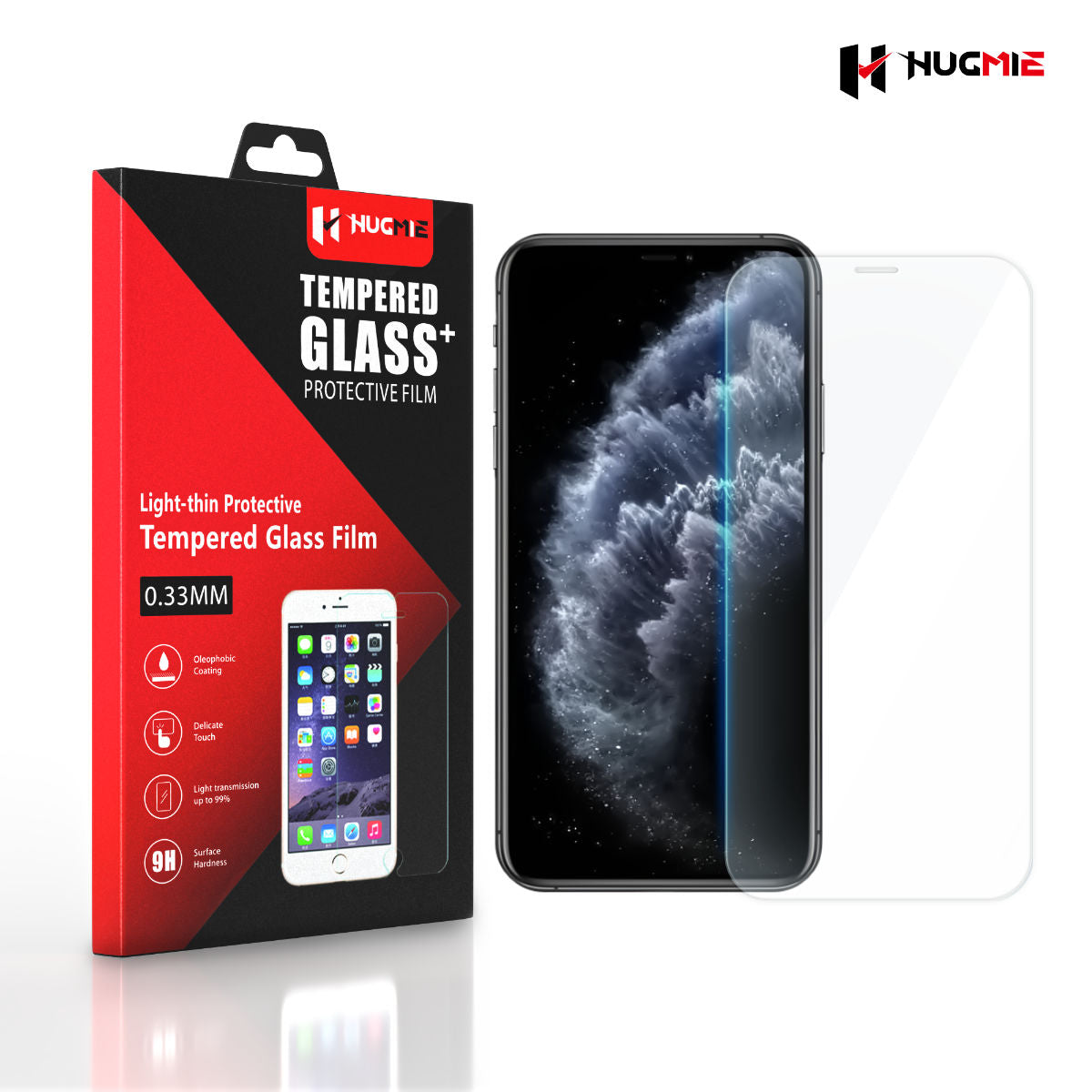 iPhone Tempered Glass Screen Protector