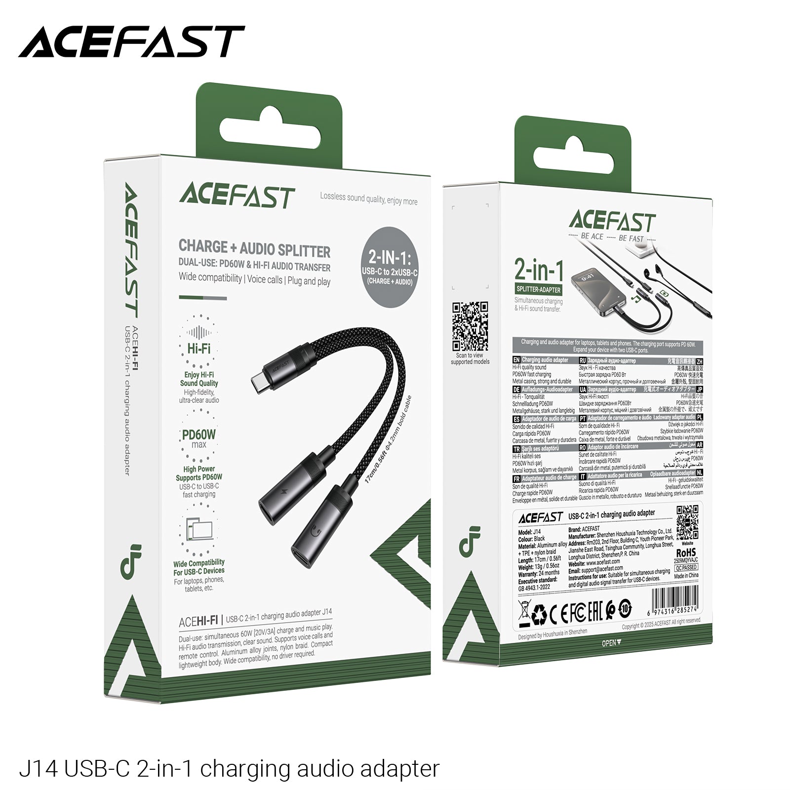 ACEFAST USB Adapter