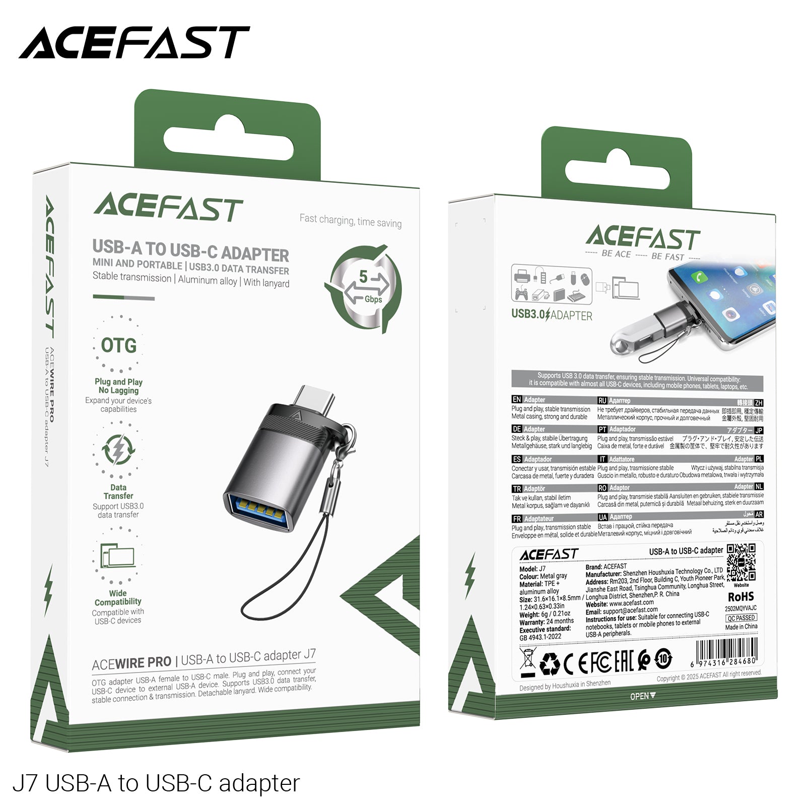 ACEFAST USB Adapter