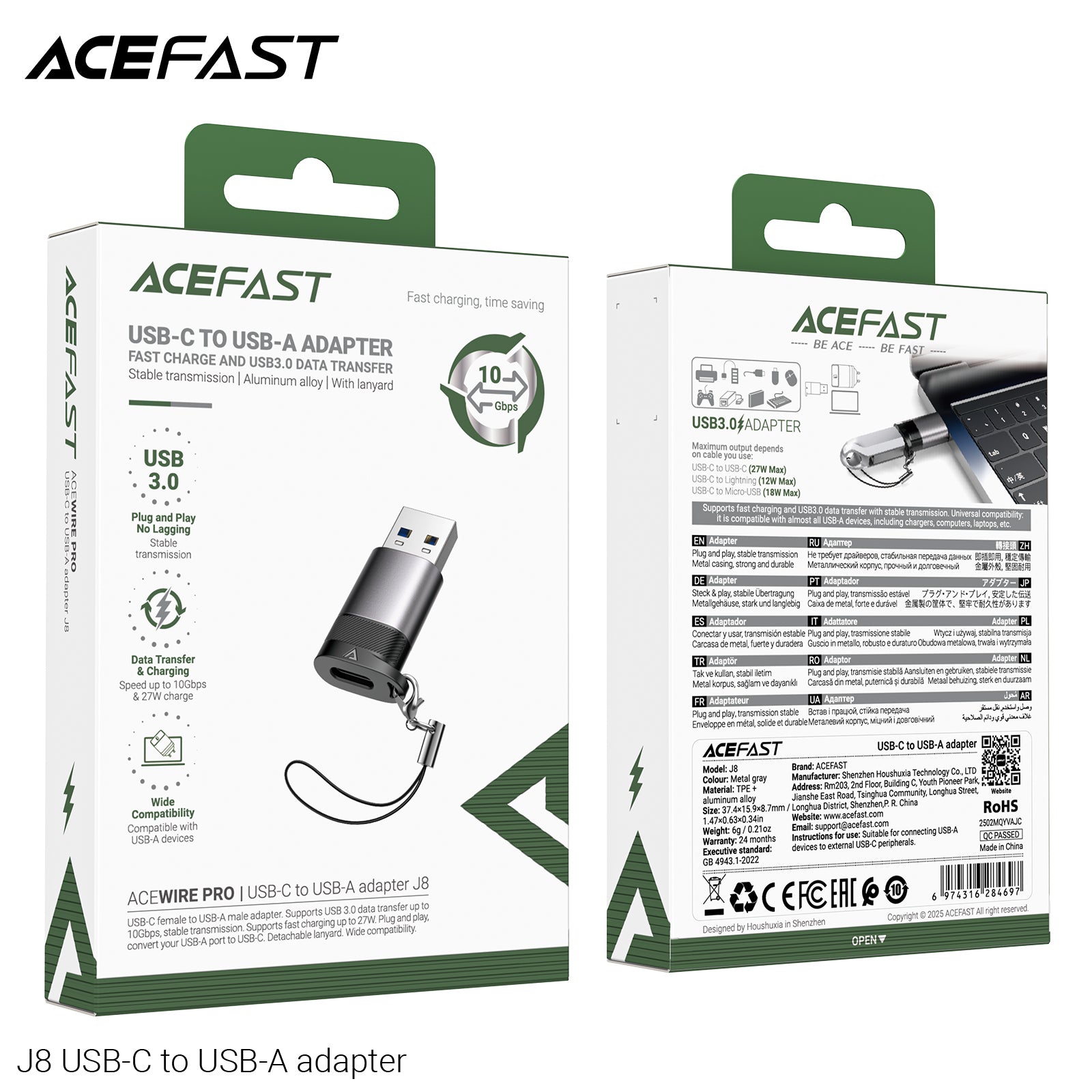ACEFAST USB Adapter