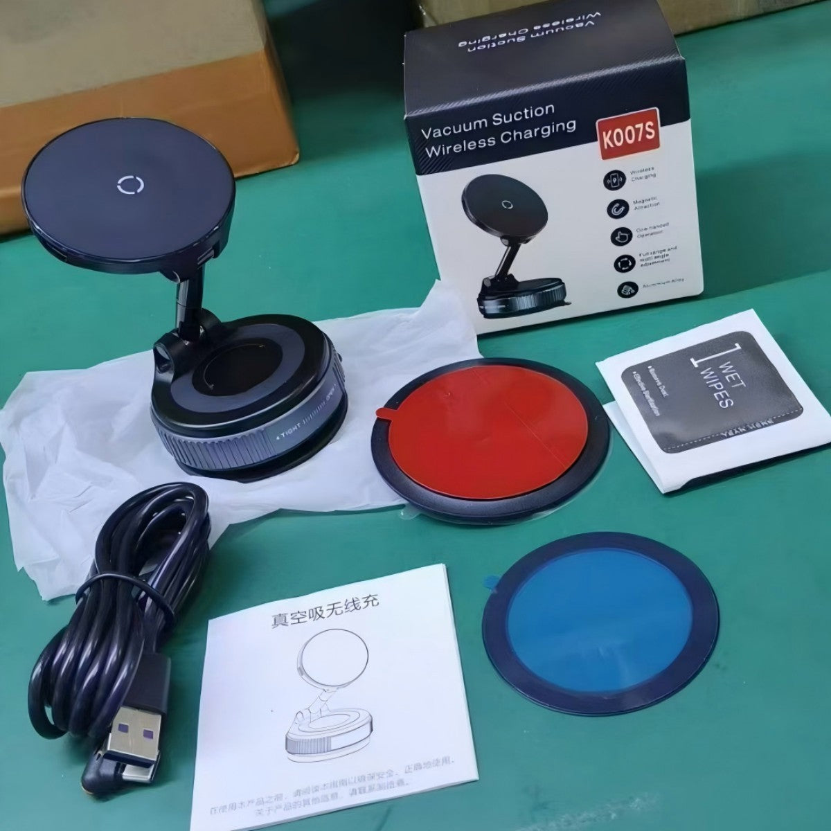 Vacuum Magnetic Phone Holder