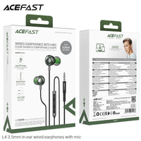 ACEFAST In-ear Wired Earphones with Mic