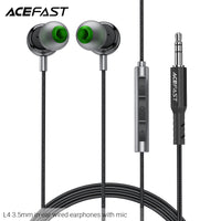 ACEFAST In-ear Wired Earphones with Mic