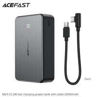 ACEFAST M29 22.5W Fast Charging Power Bank with Cable 20000mAh
