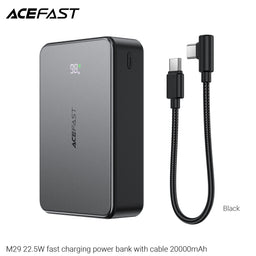 ACEFAST M29 22.5W Fast Charging Power Bank with Cable 20000mAh