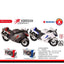 H1Toys Alloy Motorcycle Model