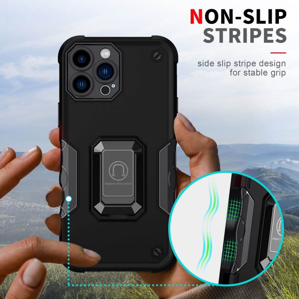 Pop Stand (iPhone) Magnetic Ring Case