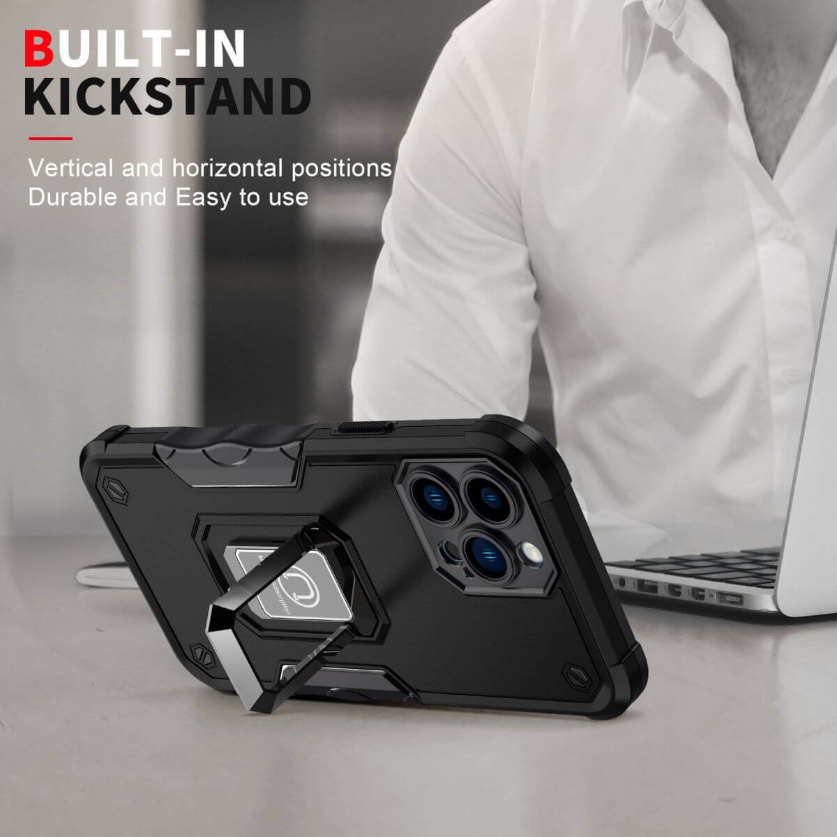 Pop Stand (iPhone) Magnetic Ring Case