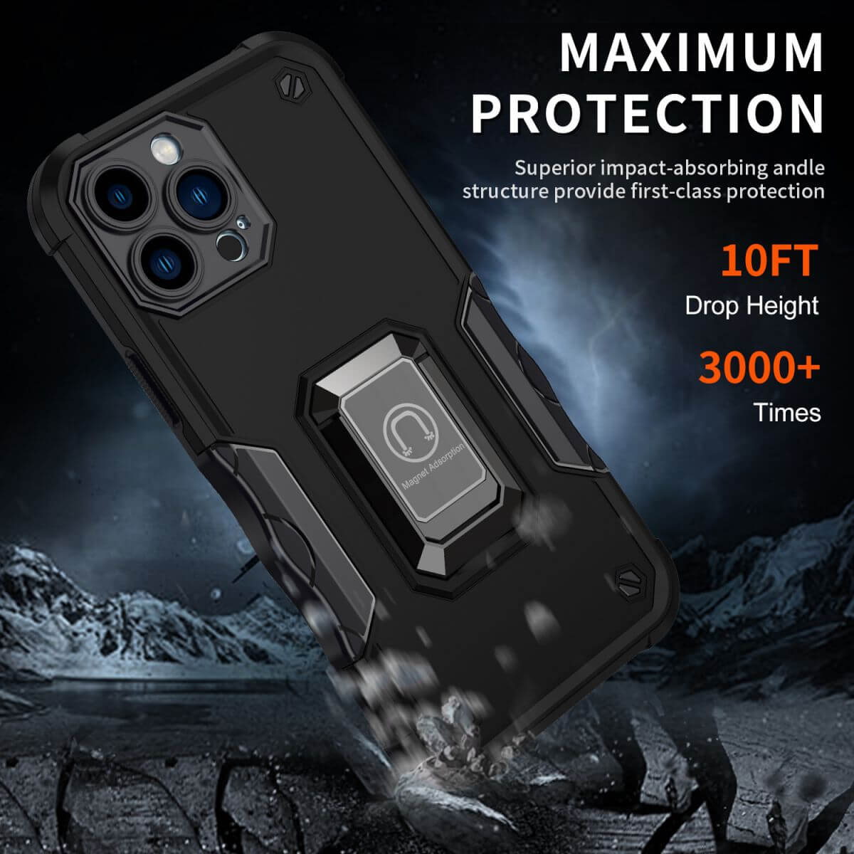 Pop Stand (iPhone) Magnetic Ring Case