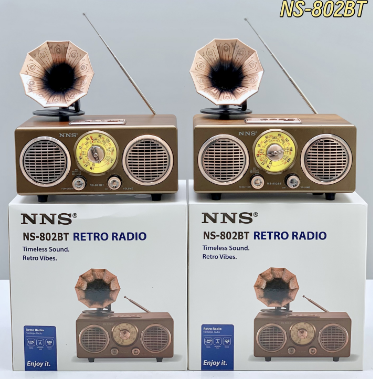 NNS Retro Portable Bluetooth Speaker