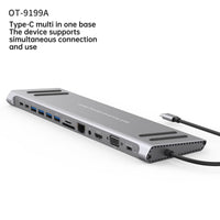 Onten 9199A 14 in 1 Type-C Multi-Function Docking Station - Hugmie
