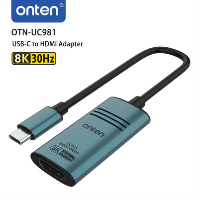 Onten UC981 USB-C to HDMI Adapter - Hugmie