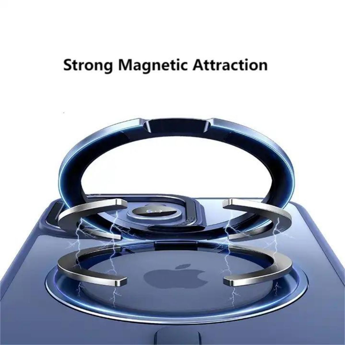 Premium Hybrid iPhone Magsafe Case with Magnetic Ring Holder