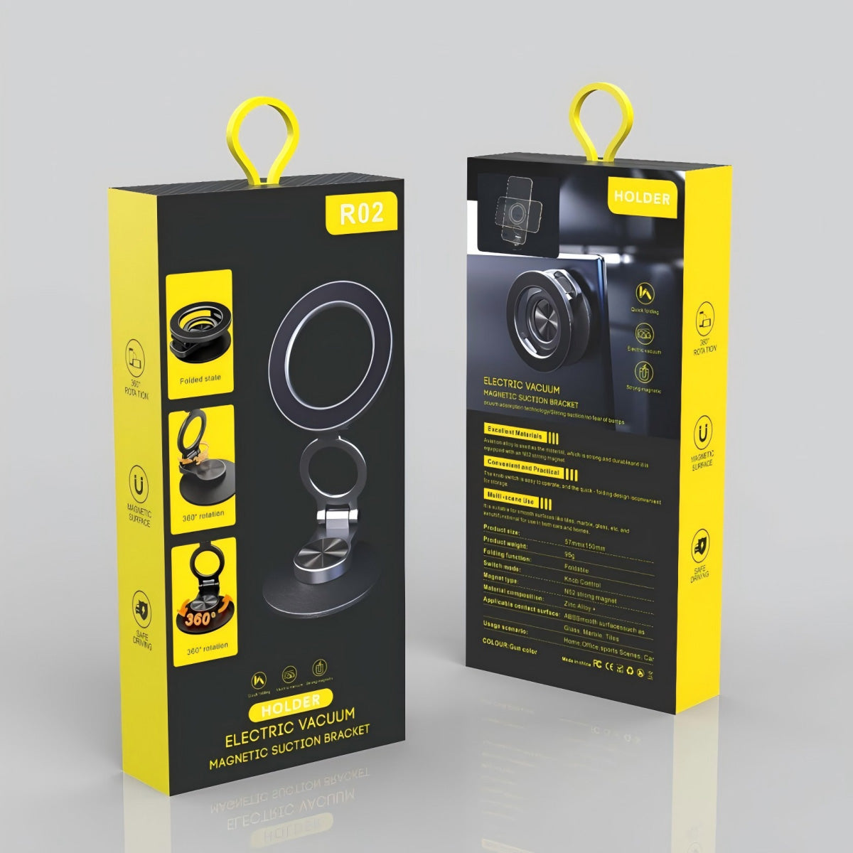 Vacuum Magnetic Phone Holder