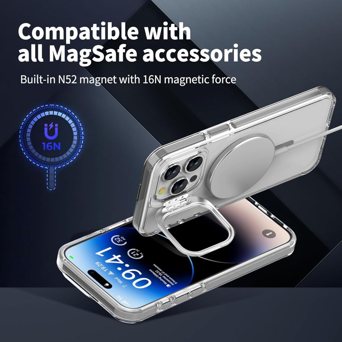 Rhino Guard (iPhone) Magsafe Lens Stand Case