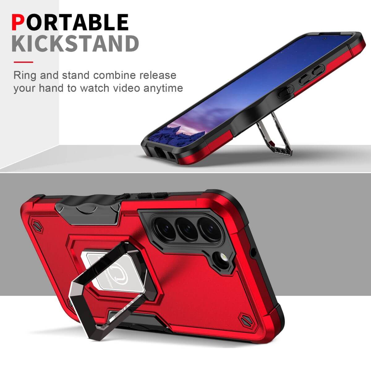 Pop Stand (Samsung) Magnetic Ring Case