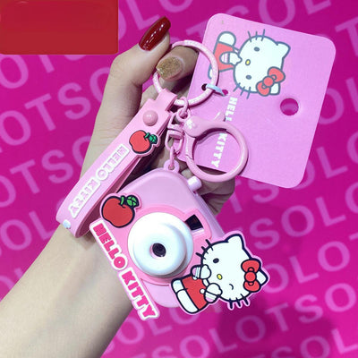 Sanrio Characters Cute Camera Pendant Keychain - HugmieToys