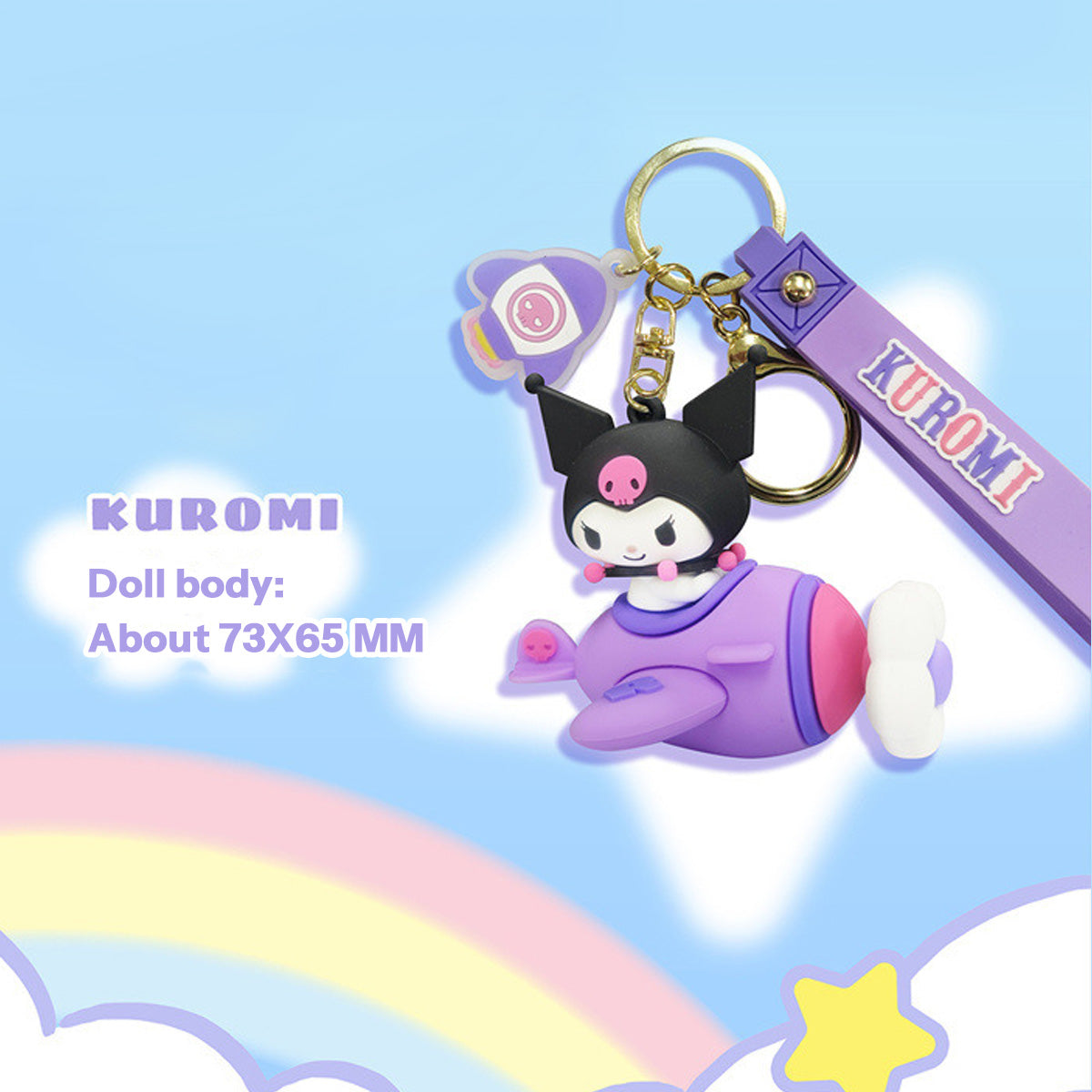 Sanrio Characters in Airplane Keychain - HugmieToys