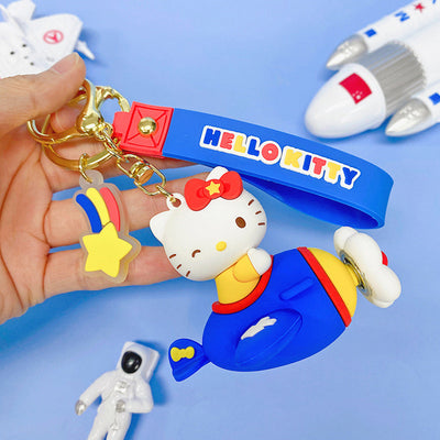 Sanrio Characters in Airplane Keychain - HugmieToys