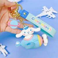 Sanrio Characters in Airplane Keychain - HugmieToys