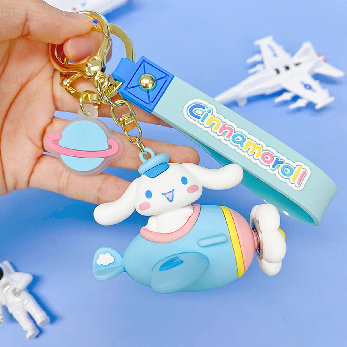 Sanrio Characters in Airplane Keychain - HugmieToys