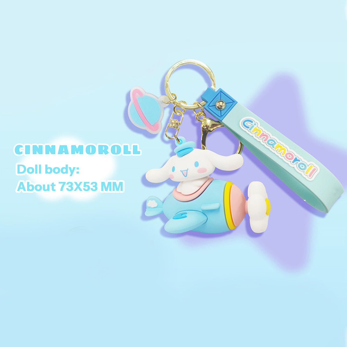 Sanrio Characters in Airplane Keychain - HugmieToys