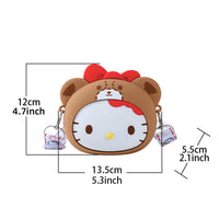 Sanrio Characters Mini Silicone Crossbody Bag - HugmieToys