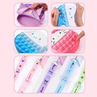 Sanrio Characters Pop It Bag with Strap - HugmieToys