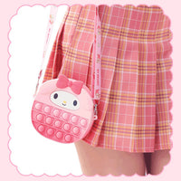 Sanrio Characters Pop It Bag with Strap - HugmieToys