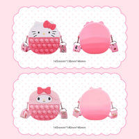 Sanrio Characters Pop It Bag with Strap - HugmieToys