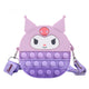 Sanrio Characters Pop It Bag with Strap - HugmieToys