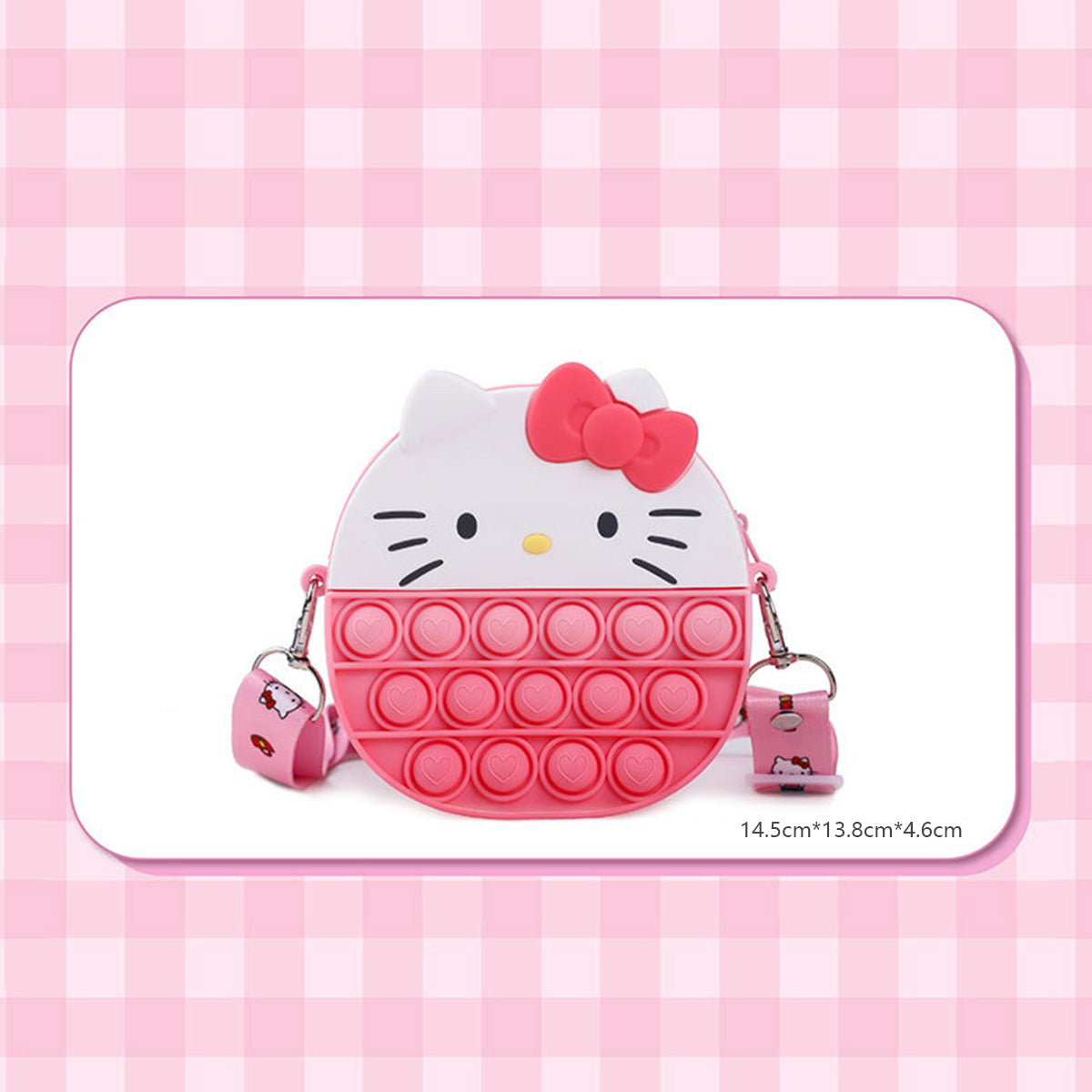 Sanrio Characters Pop It Bag with Strap - HugmieToys
