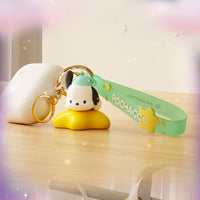 Sanrio Family Star Night Light Series Pendant Keychain - HugmieToys