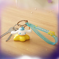 Sanrio Family Star Night Light Series Pendant Keychain - HugmieToys