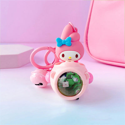 Sanrio Sunset Light Spaceship Keychain - HugmieToys