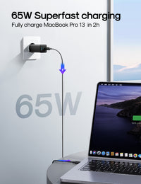 JOYROOM JR-TG10 65W Three-Port GaN Charger Kit