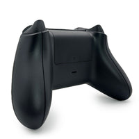 Side-rear view of the WR007 Xbox Wireless Controller in black, featuring a durable build and ergonomic design for comfortable gaming.
