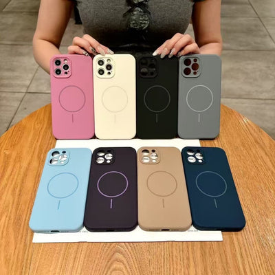 PureMag Series (iPhone) Silicone Magnetic Case